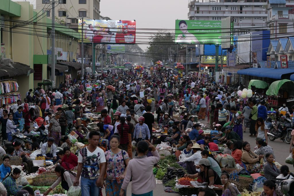 Myitkyina central Market
