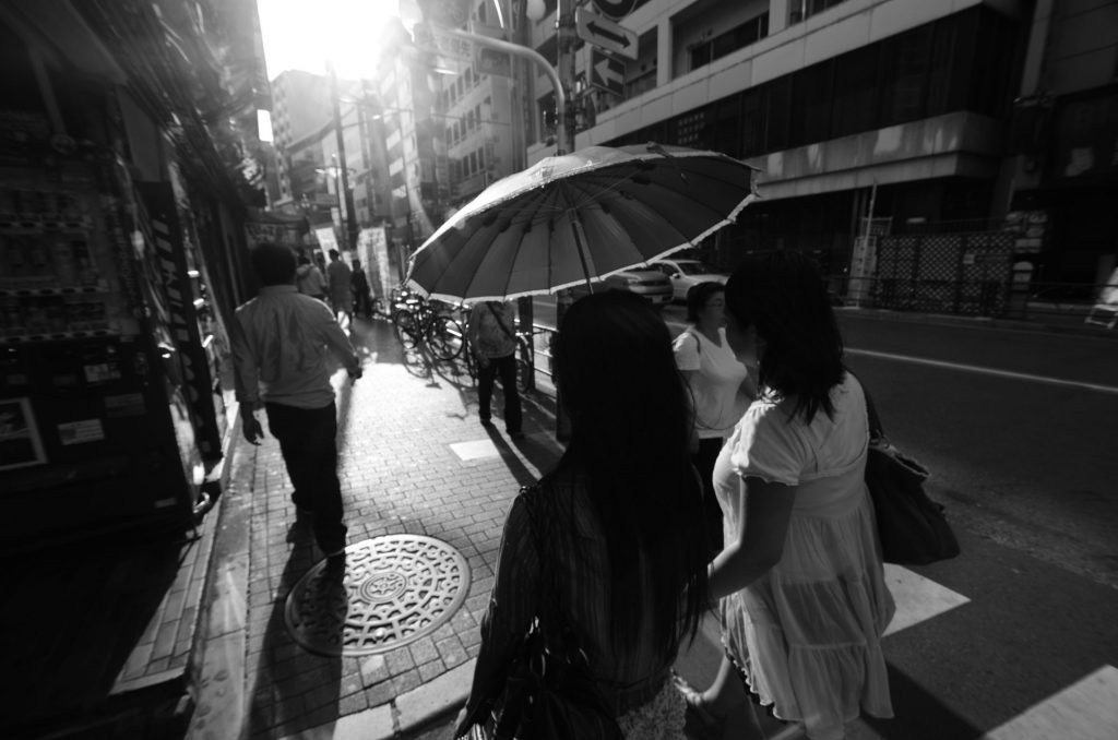 Kachin Refugees stroll Tokyo on a Sunday afternoon after Church